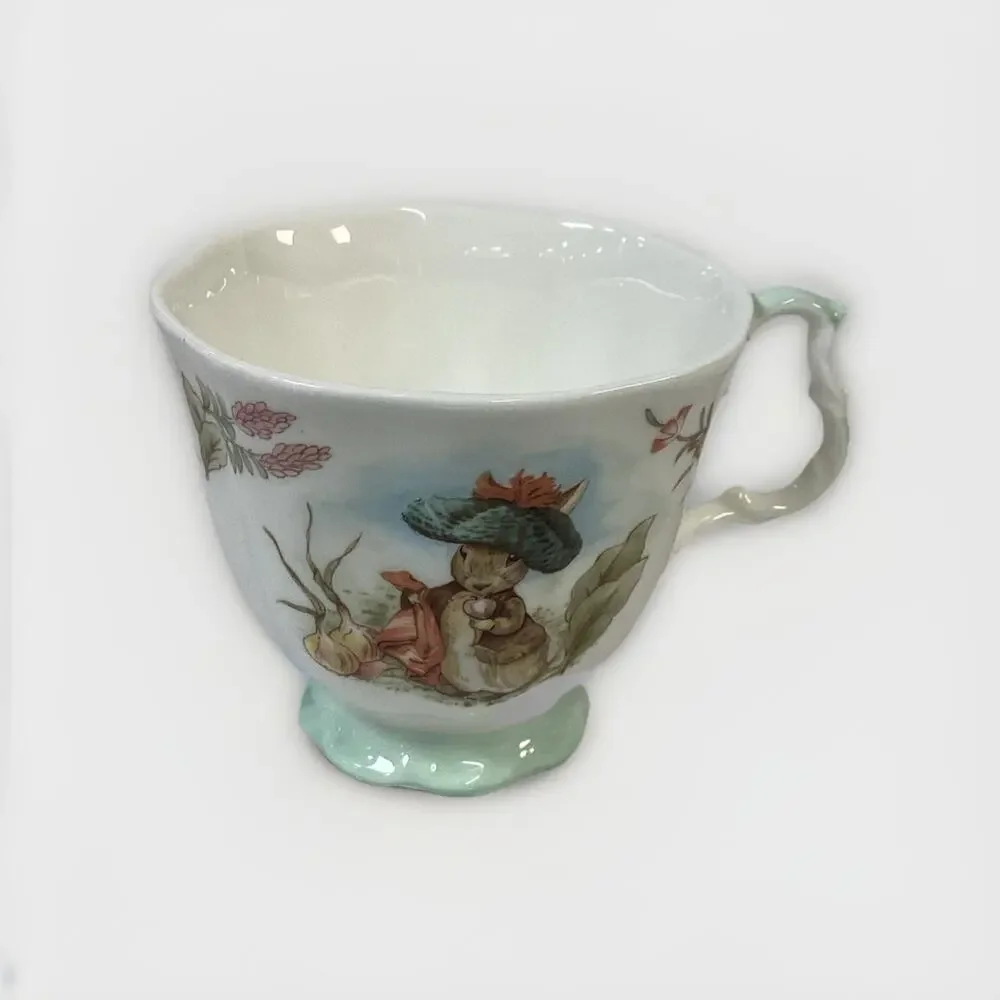 Royal Albert Peter Rabbit Cup Benjamin Bunny Beatrix Potter 1986 F.W.&Co England
